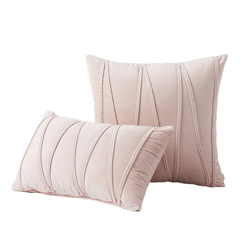 Velvet Solid Color Cushion Cover